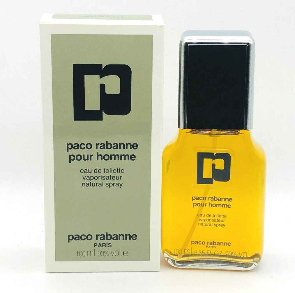 Profumo Paco Rabanne Pour Homme Vintage in flacone da 100ml con spruzzatore naturale