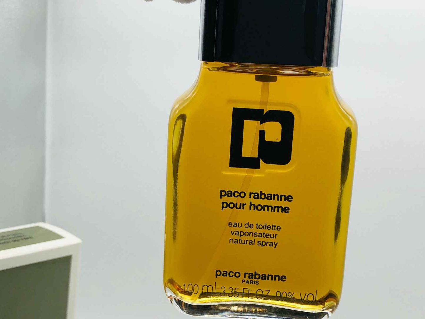 Profumo Paco Rabanne Pour Homme Vintage in flacone elegante da 100 ml con spruzzatore