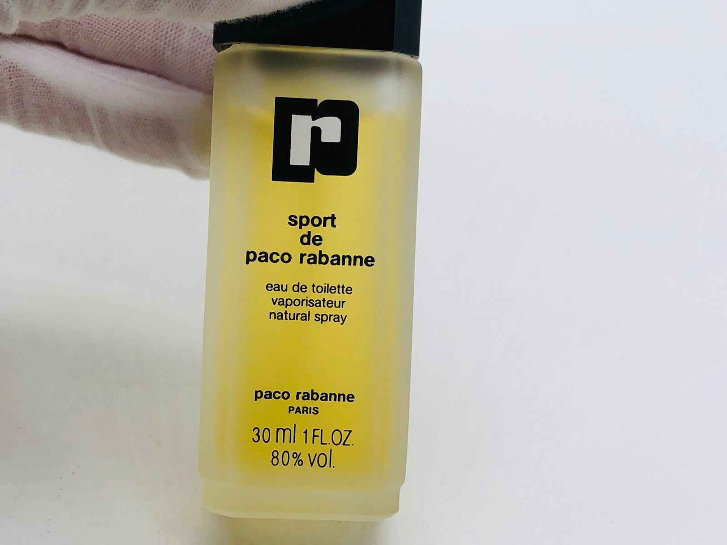 Flacone di profumo Sport De Paco Rabanne da 30 ml con spray naturale per uomo
