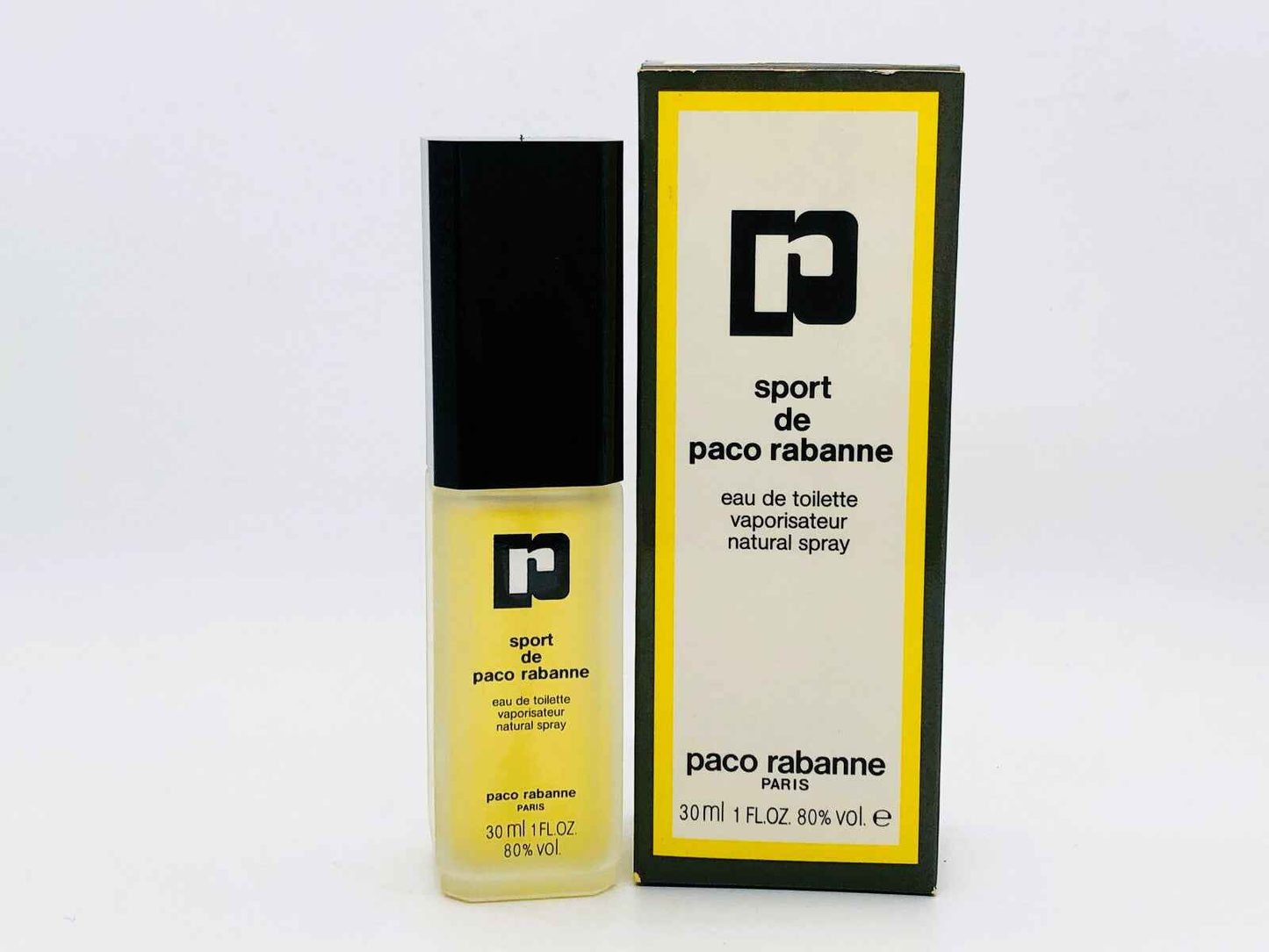 Profumo Sport De Paco Rabanne in spray da 30ml con confezione elegante