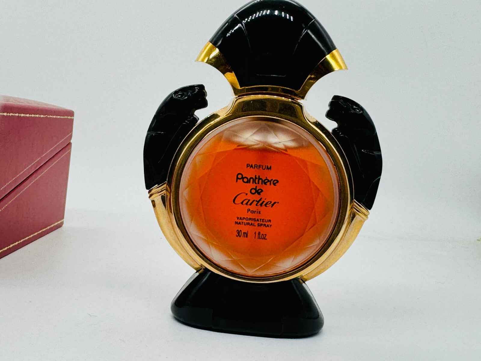Profumo Panthere Cartier Vintage in flacone distintivo con design elegante e colori vivaci