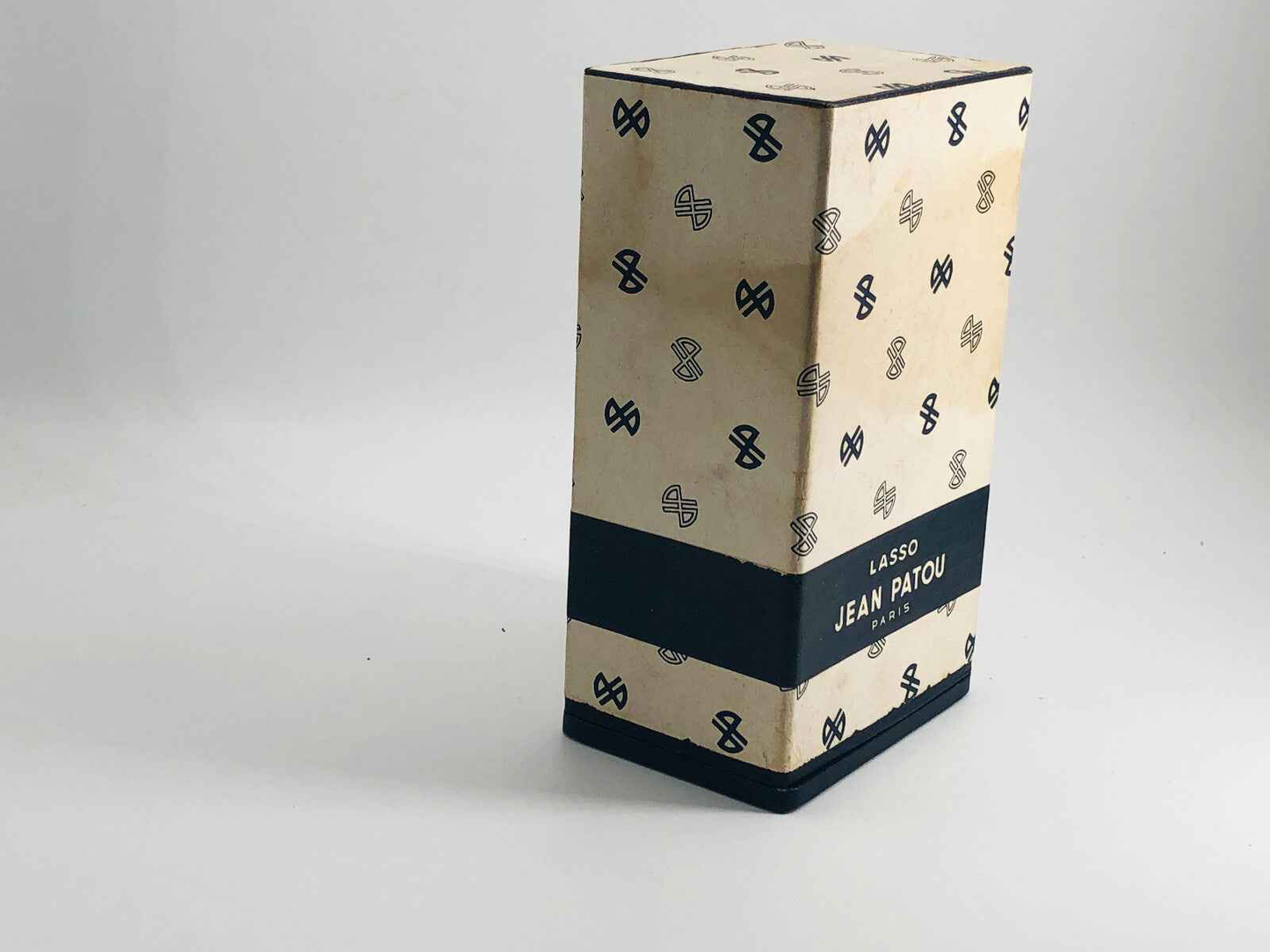 Scatola vintage Patou Lasso Jean Patou con design elegante e classico