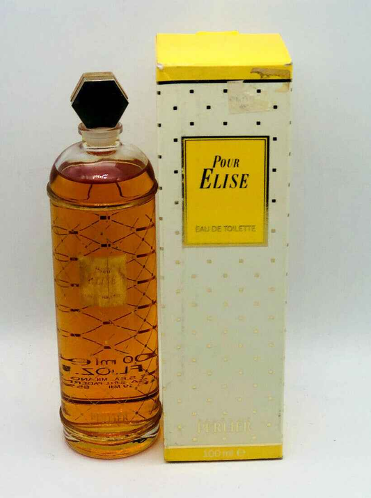 Profumo Pour Elise Perlier in bottiglia elegante con confezione nostalgica per un tocco raffinato