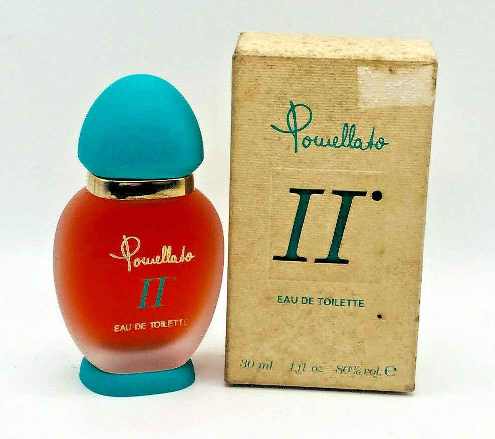 Flacone di Profumo Pomellato Vintage II da 30 ml con chiusura azzurra e scatola originale
