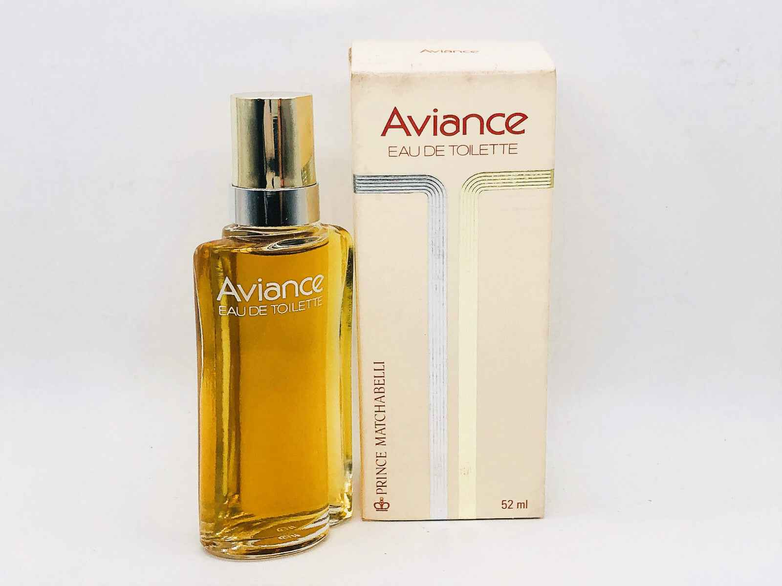 Profumo Aviance Eau de Toilette da 52 ml di Prince Matchabelli con confezione vintage