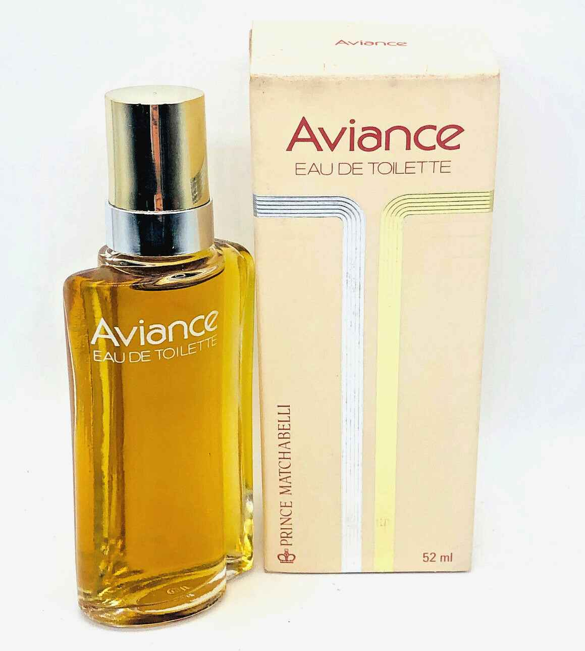 Profumo Eau de Toilette Prince Matchabelli Aviance Vintage in flacone da 52 ml con scatola originale