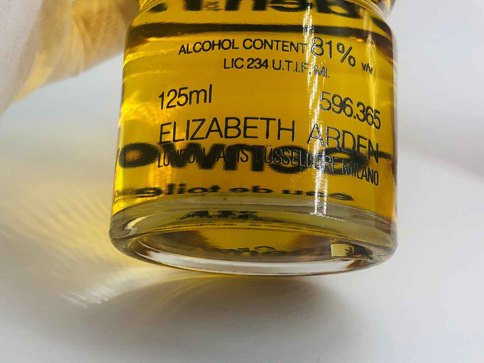 Flacone di profumo Arden Greenwood di Elizabeth Arden da 125 ml con contenuto alcolico del 31%