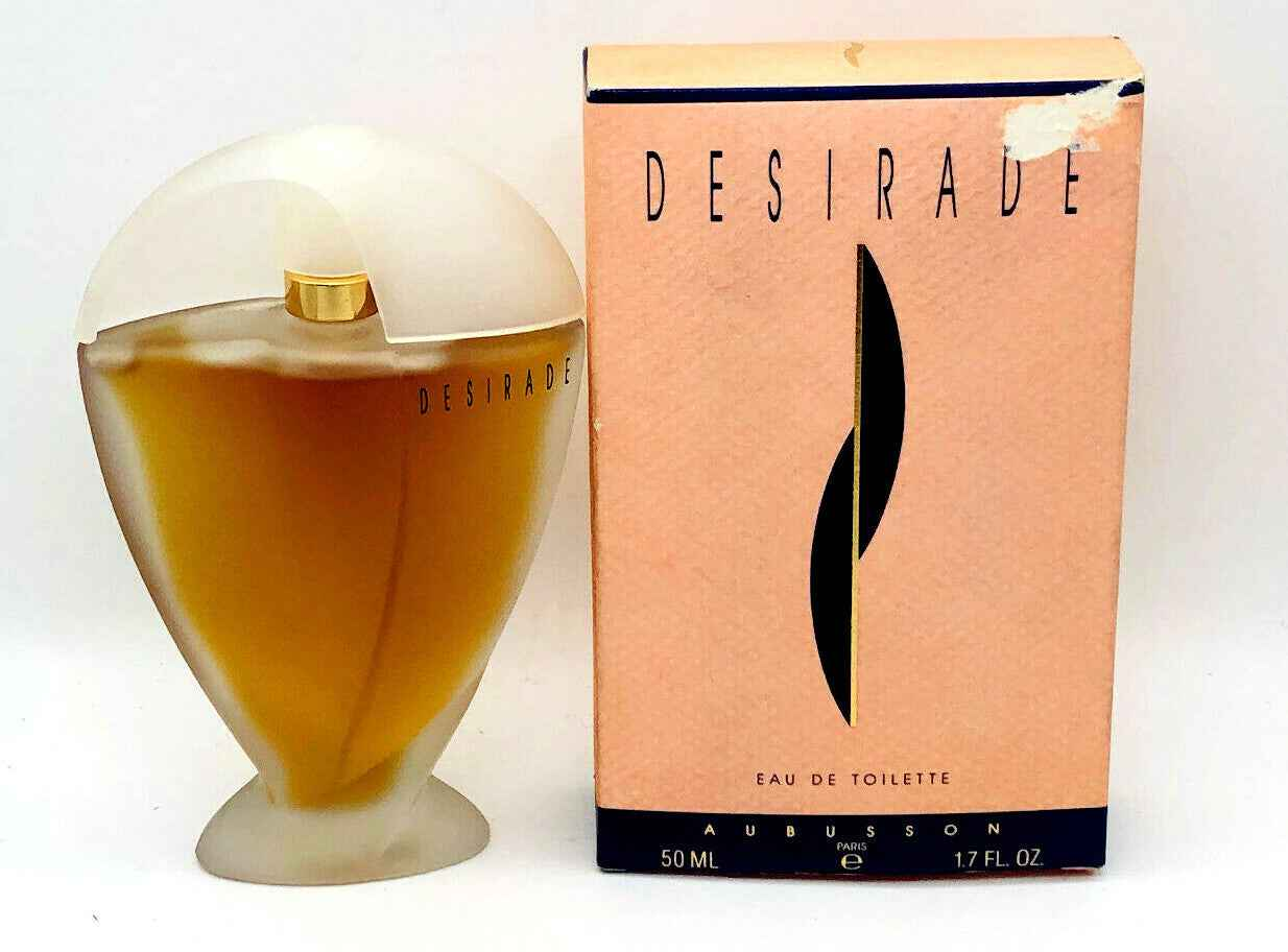 Profumo Aubusson Desirade Vintage in flacone elegante con confezione originale rosa da 50 ml