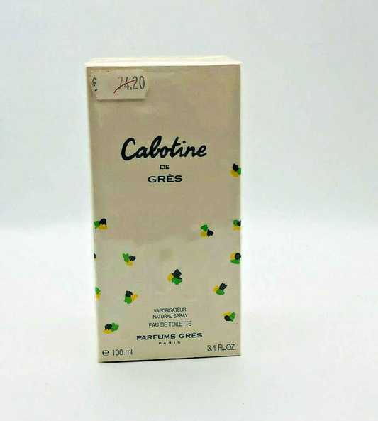 Confezione del profumo Cabotine Gres con design elegante e flacone da 100 ml