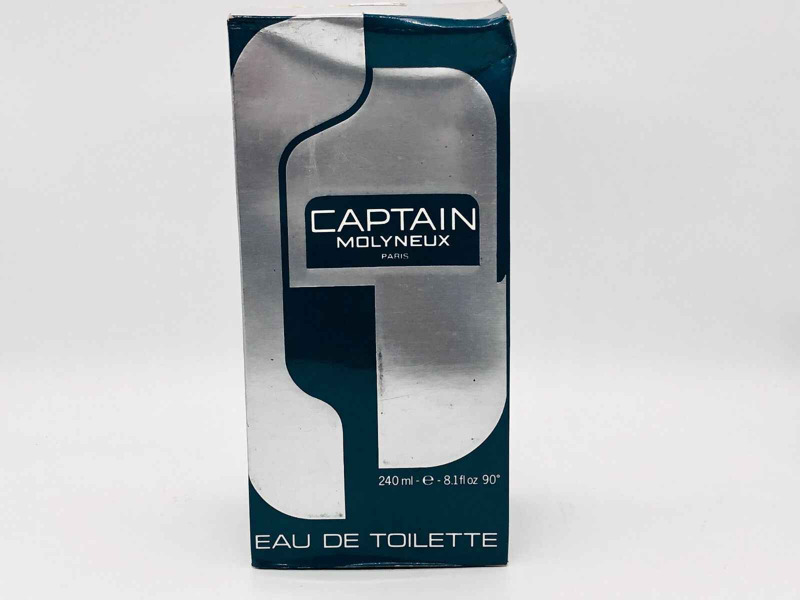 Scatola di profumo Captain Molyneux Vintage Eau de Toilette da 240 ml con design elegante