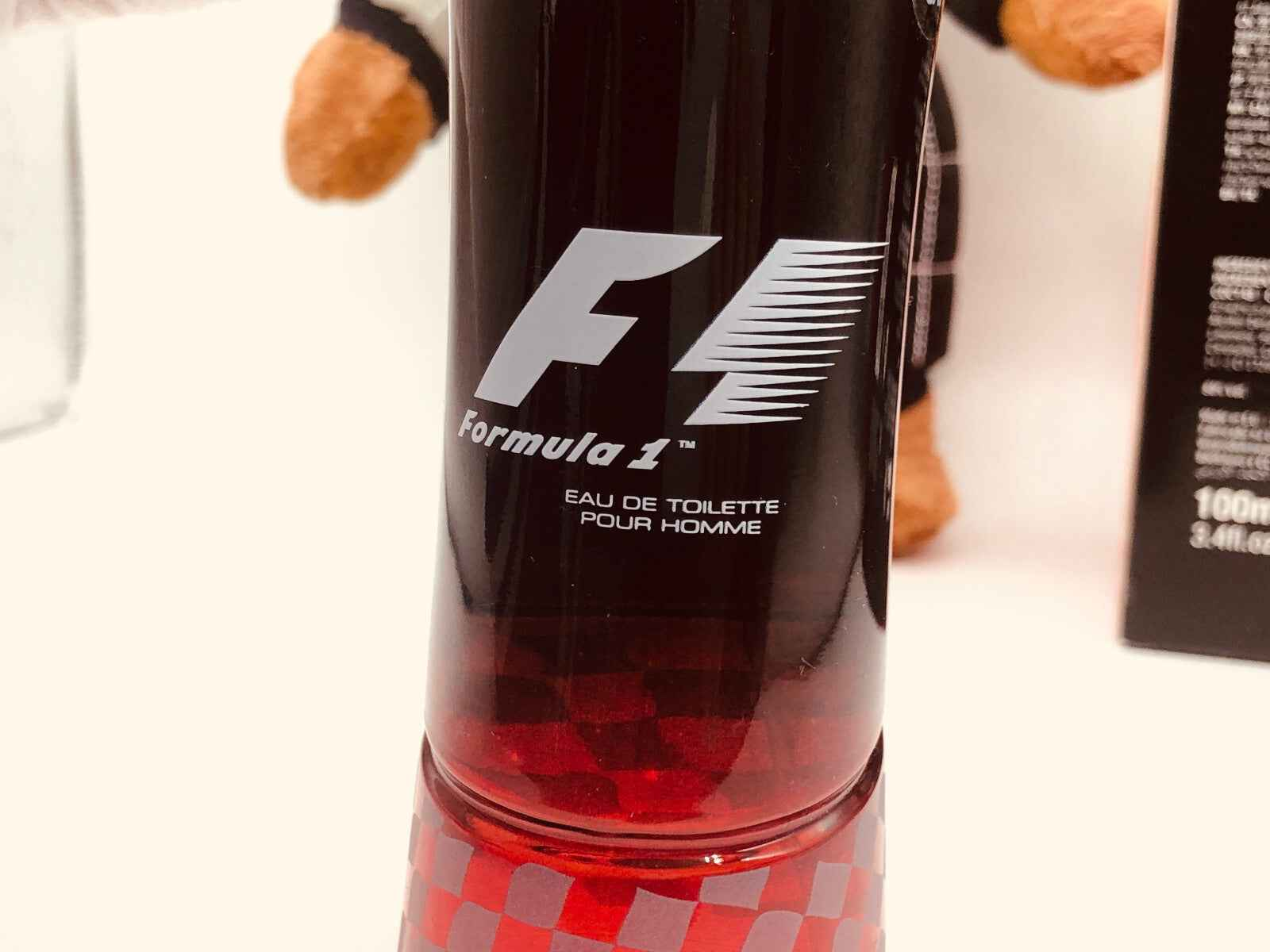 Flacone di profumo F1 Formula 1, eau de toilette pour homme con design accattivante