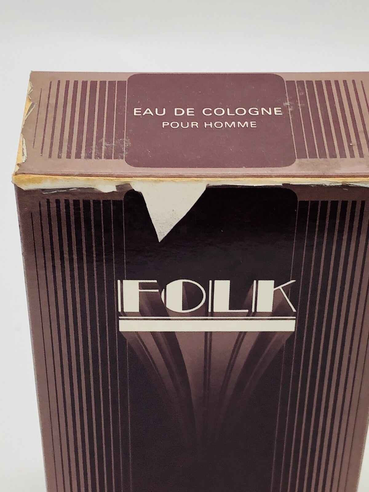Scatola di profumo Folk Haugron Eau de Cologne pour homme con design elegante e moderno