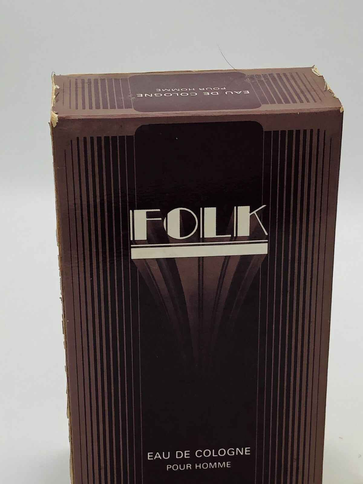 Scatola del Profumo Folk Haugron in Brown con Design Elegante per Uomini