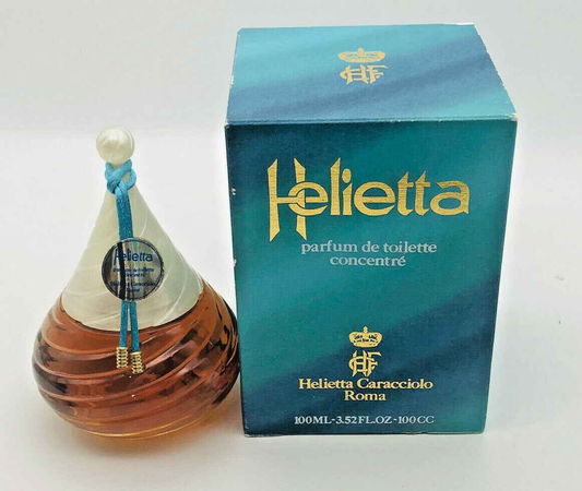 Profumo Helietta Caracciolo Vintage in flacone elegante da 100 ml con confezione distintiva