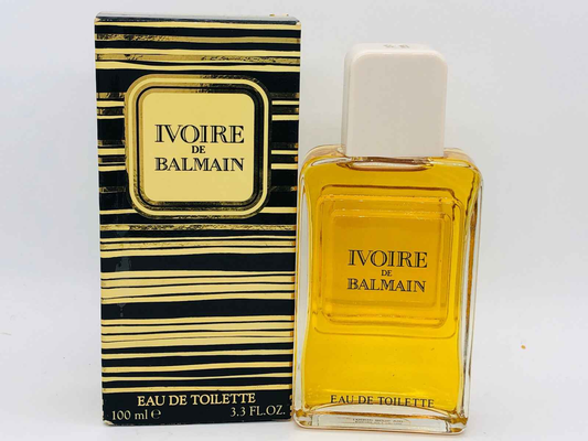 Profumo Ivoire De Balmain Vintage in confezione con flacone elegante da 100 ml