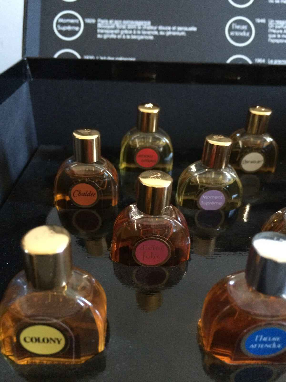 Set di mini profumi Jean Patou con diverse fragranze in flaconi eleganti