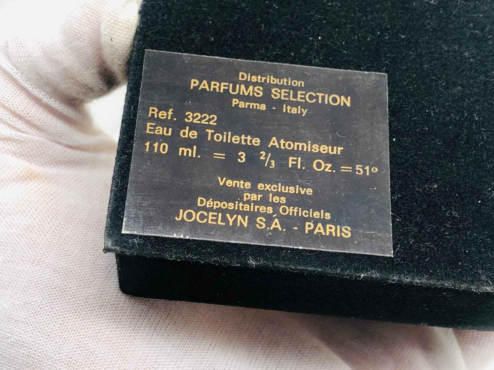 Scatola del Profumo Jocelyn Pour Homme, Eau de Toilette in atomizzatore da 110 ml per uomo