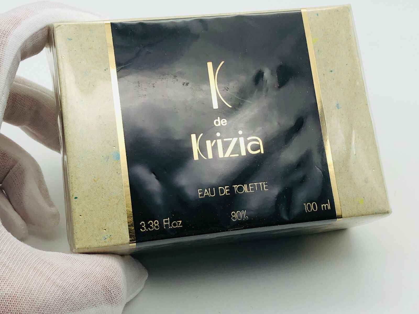Confezione di profumo K Krizia Vintage in acqua di colonia da 100 ml con design elegante