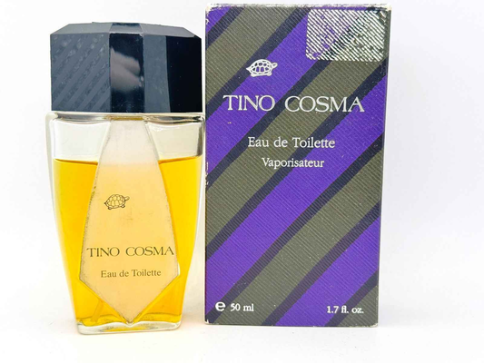 Profumo Tino Cosma Vintage in bottiglia da 50 ml con confezione elegante e design distintivo