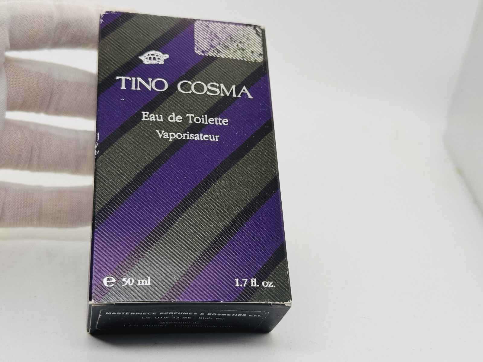 Confezione del profumo Tino Cosma Vintage Eau de Toilette da 50 ml con design elegante e raffinato