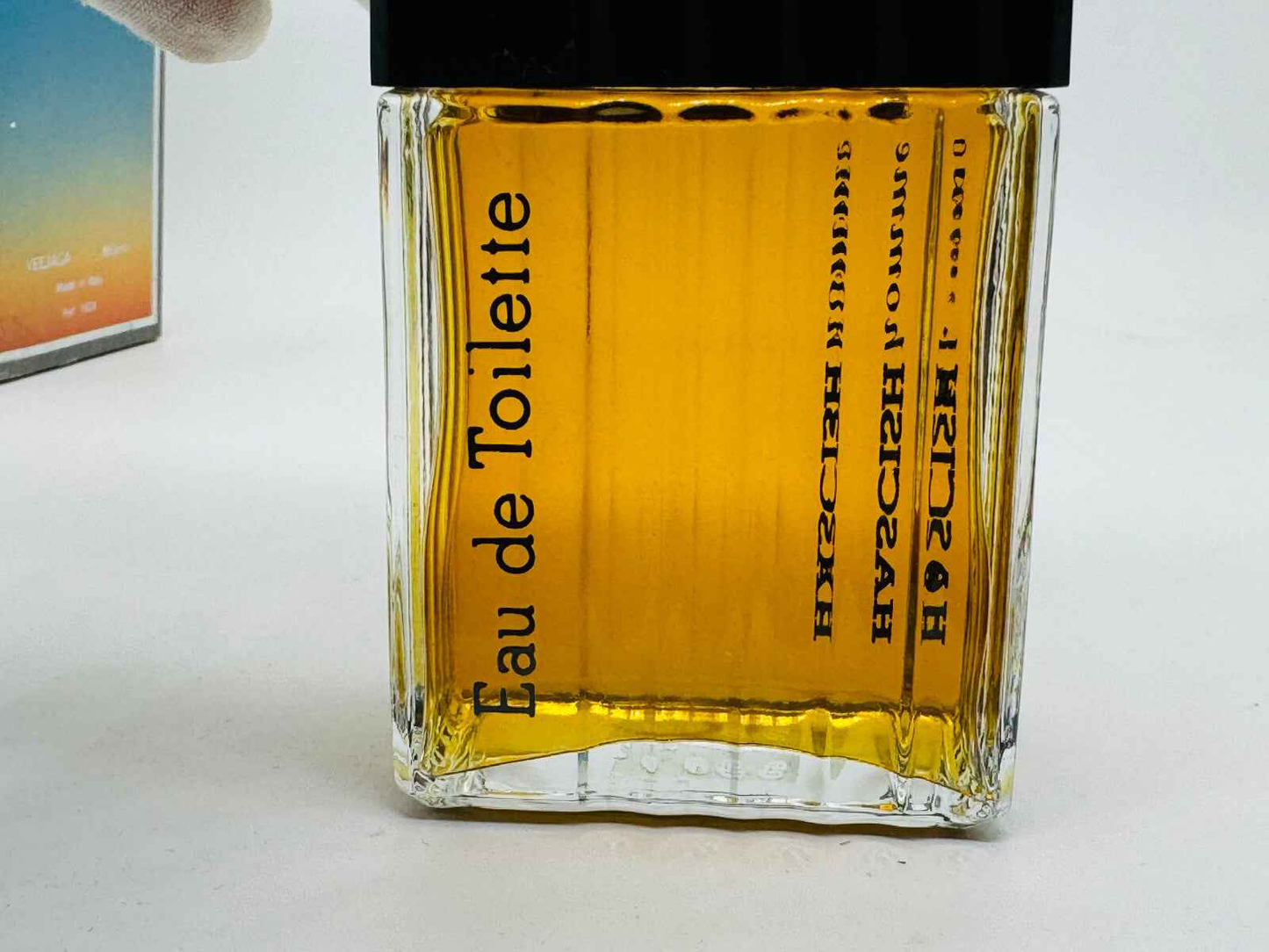 Flacone di Profumo Veejaga Hascish Vintage Pour Homme con etichetta Eau de Toilette in vetro elegante