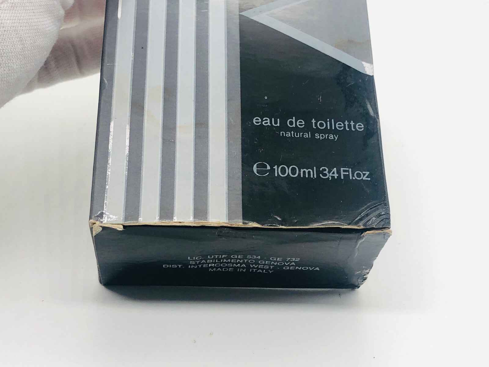 Scatola di Profumo Vintage Angelo Litrico, eau de toilette da 100ml con spruzzatore naturale