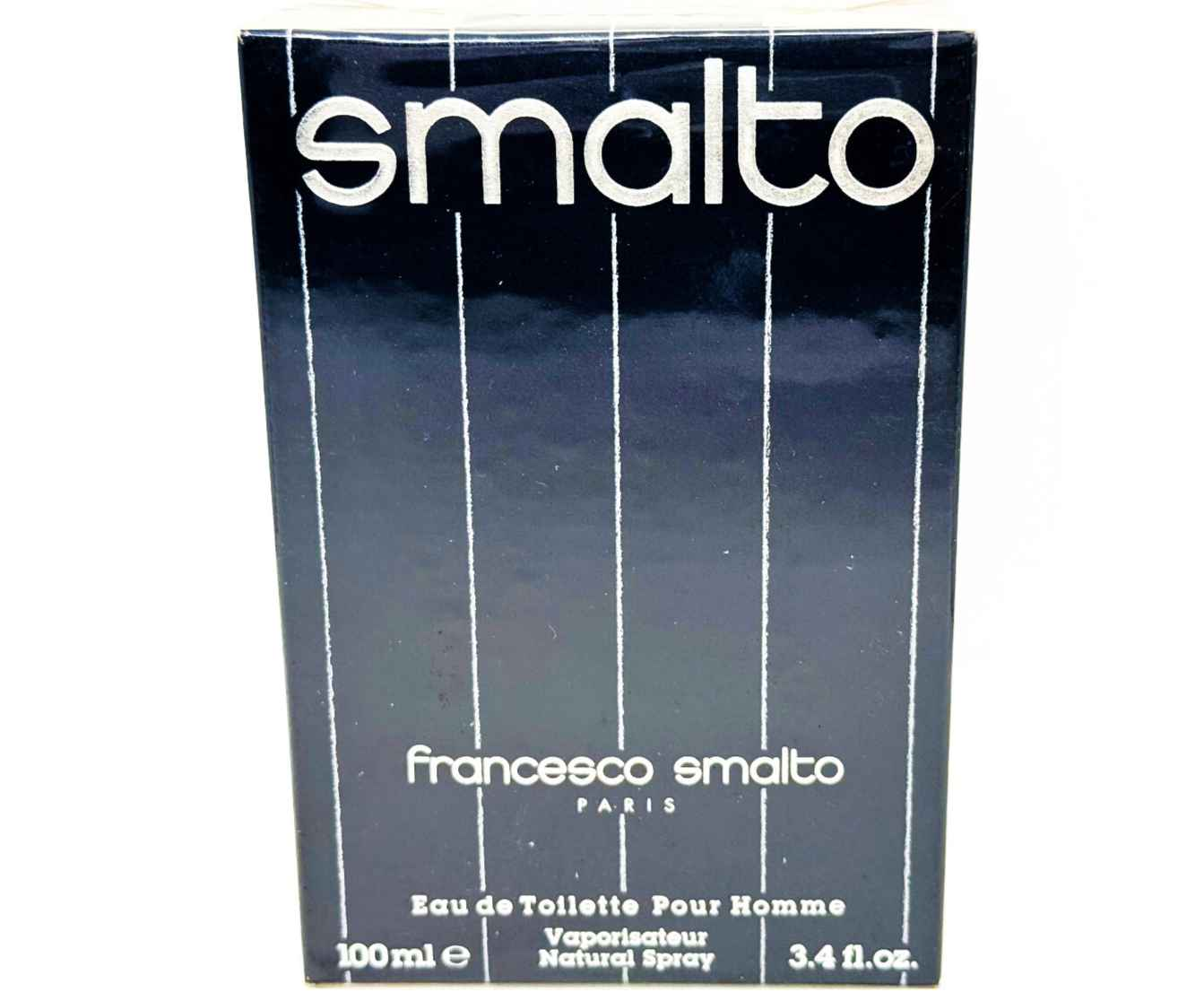 Scatola di profumo vintage Francesco Smalto, Eau de Toilette Pour Homme, 100 ml