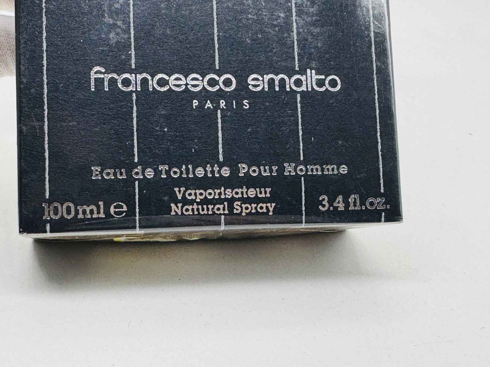Scatola di profumo Vintage Francesco Smalto Eau de Toilette pour homme da 100 ml