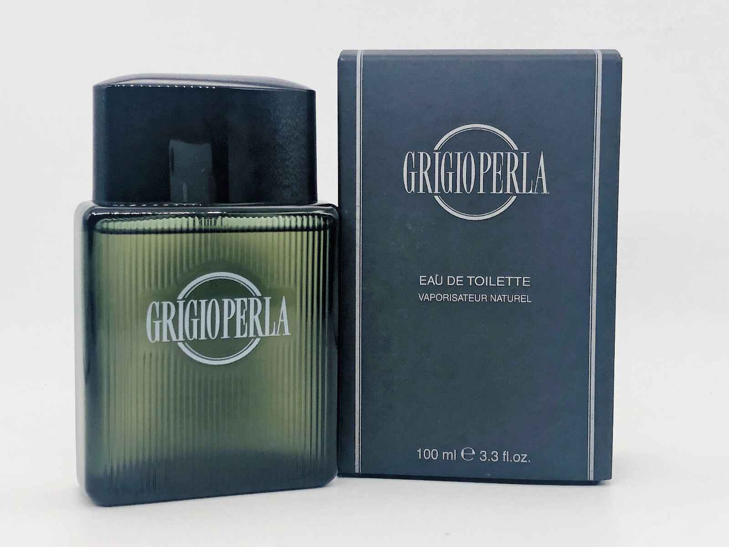 Profumo Vintage Grigioperla in flacone da 100 ml con confezione elegante di eau de toilette
