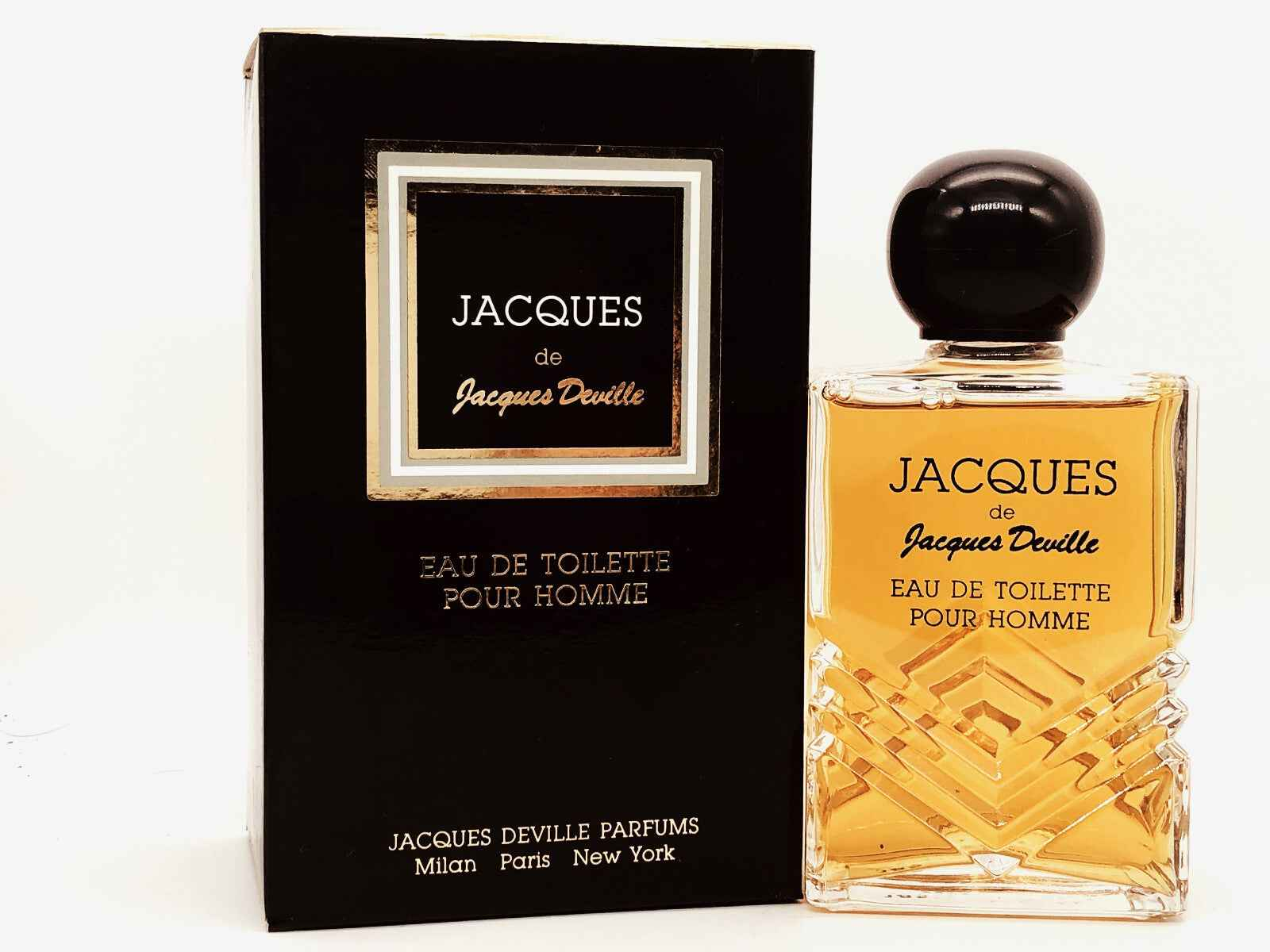 Profumo Vintage Jacques Deville in flacone con scatola, Eau de Toilette pour homme
