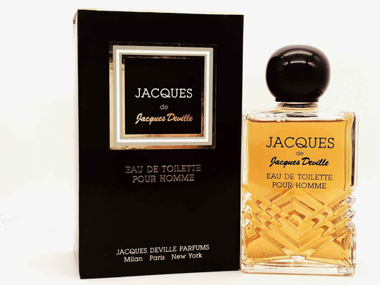 Profumo Vintage Jacques Deville in flacone con scatola, Eau de Toilette pour homme