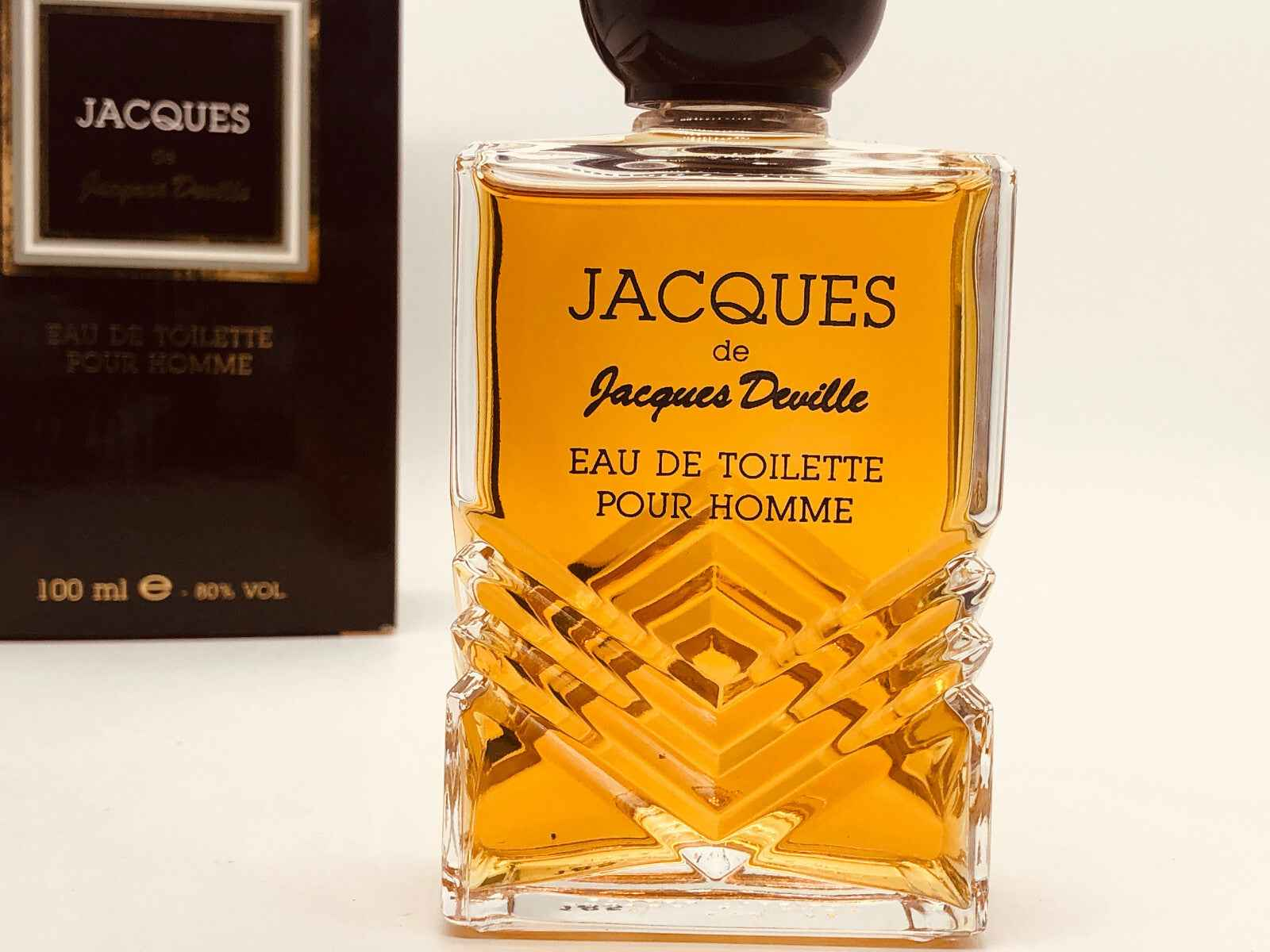 Profumo Vintage Jacques Deville in flacone elegante da 100 ml, Eau de Toilette per uomo