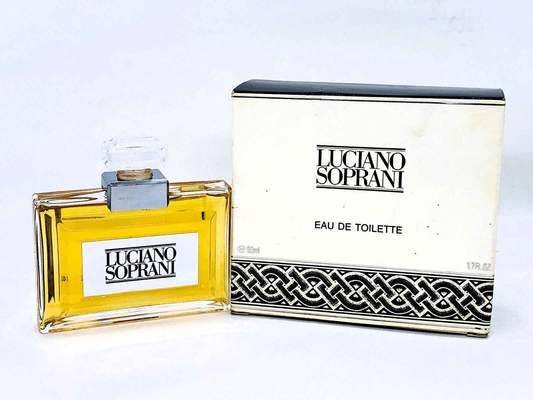 Profumo Vintage Luciano Soprani in flacone da 50ml con confezione elegante e design classico