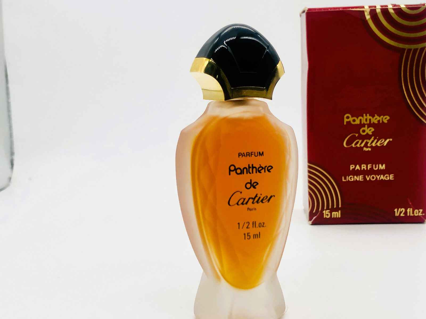 Profumo Vintage Panthere Cartier in flacone elegante da 15 ml con confezione originale rossa