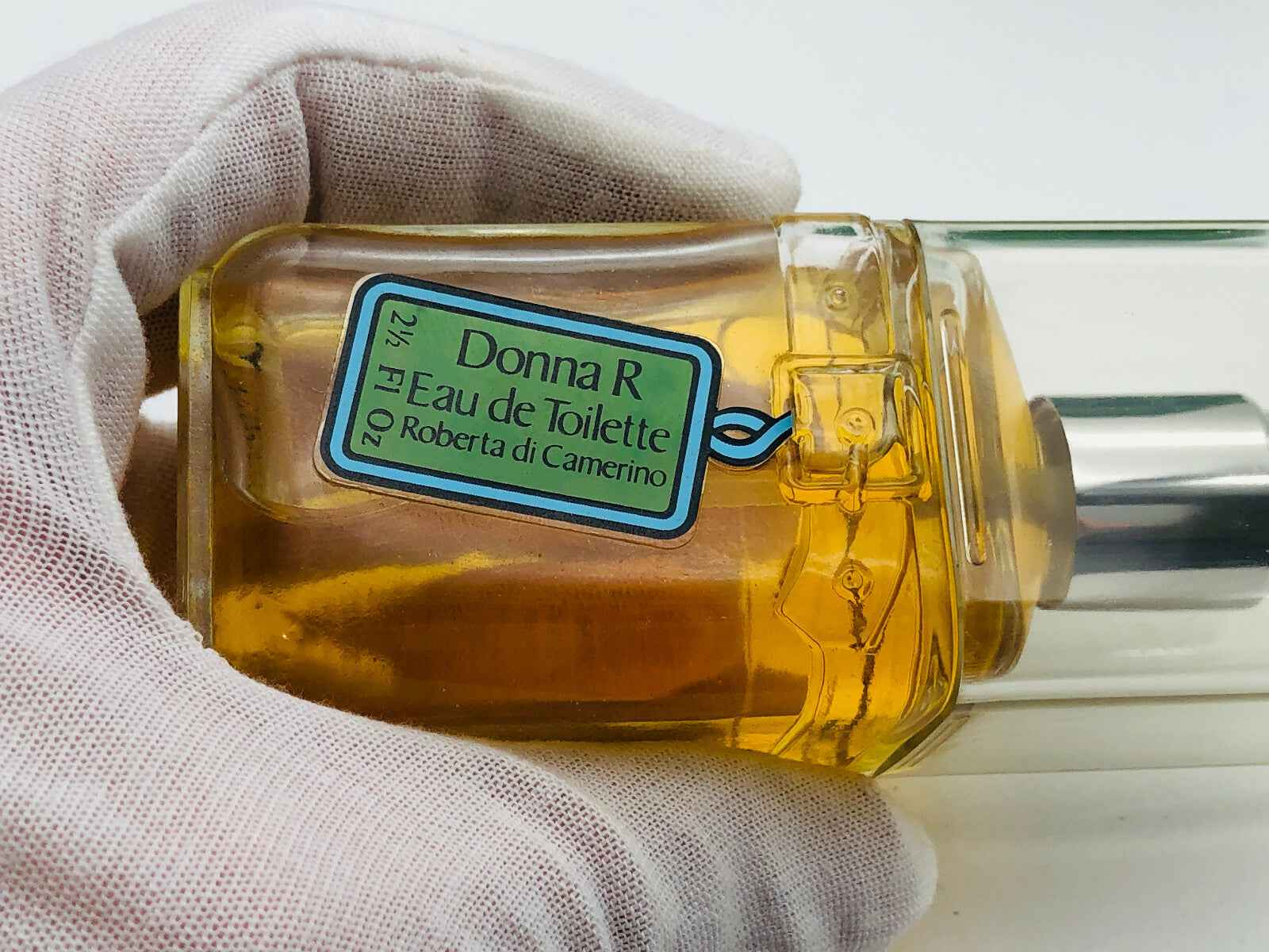 Flacone di profumo Roberta Di Camerino Vintage Donna Eau de Toilette con etichetta distintiva