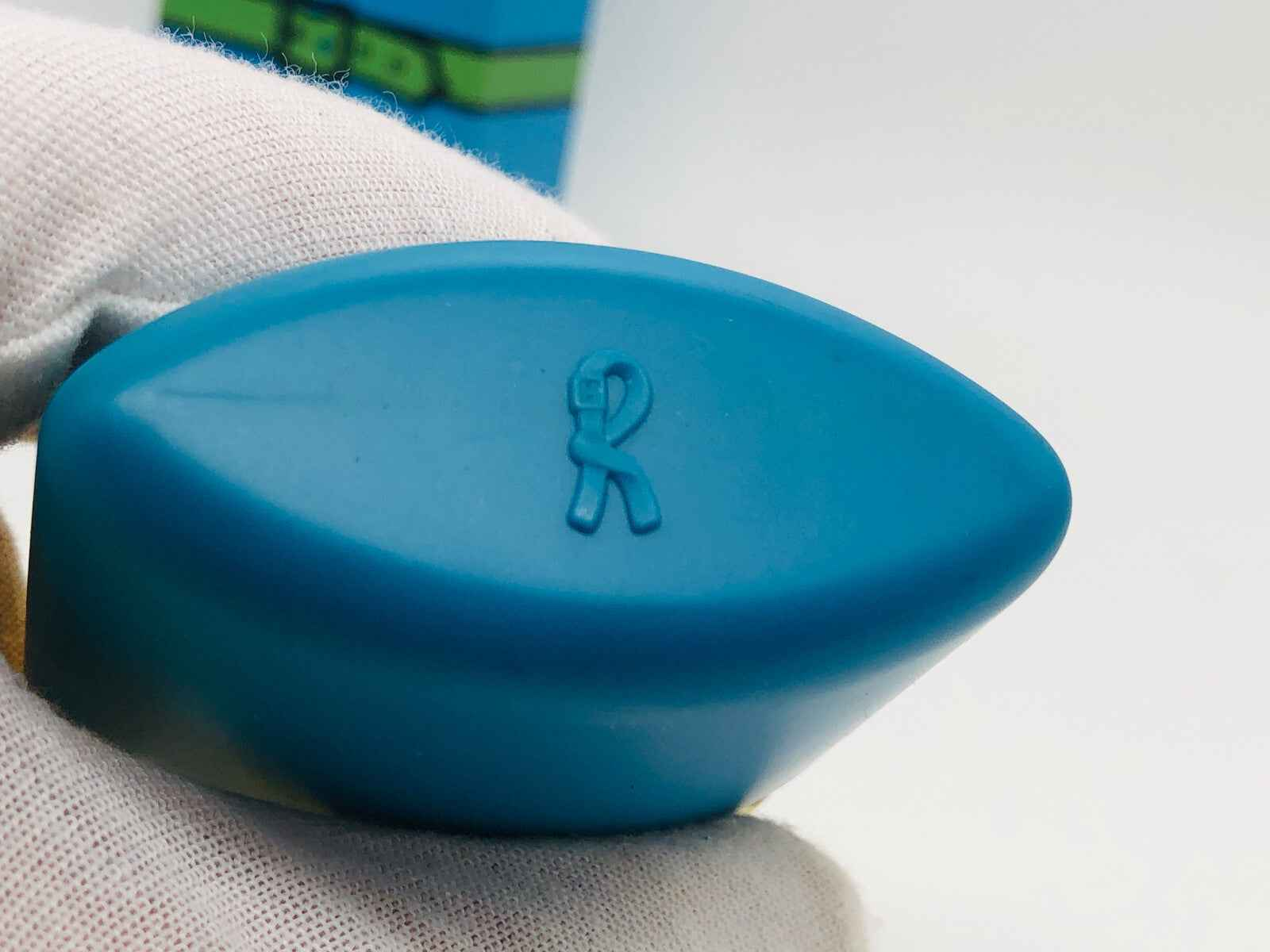 Accessorio Roberta Di Camerino Vintage in blu con logo elegante per collezionisti