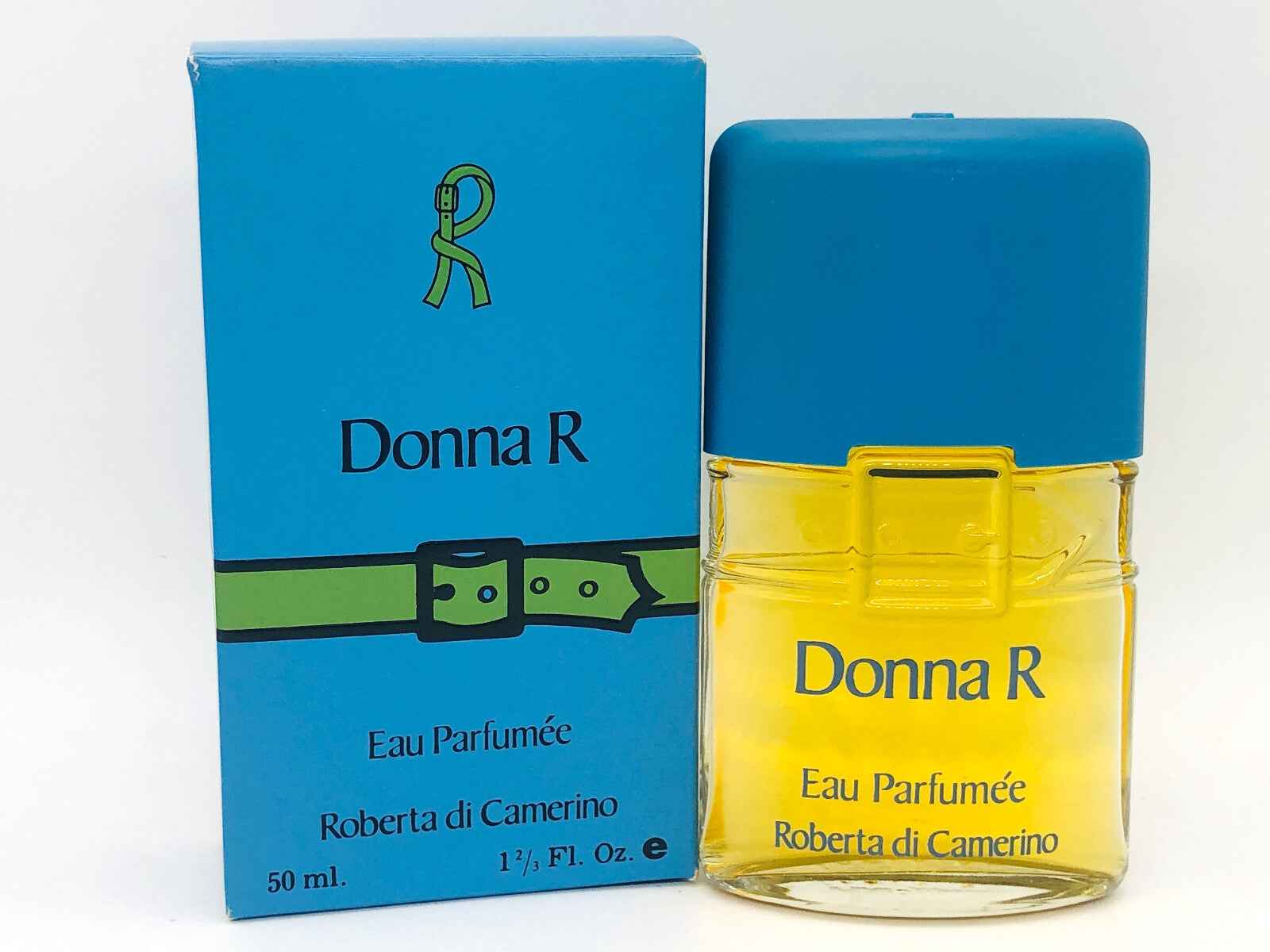 Profumo Donna R Roberta Di Camerino Vintage in flacone da 50 ml con scatola blu
