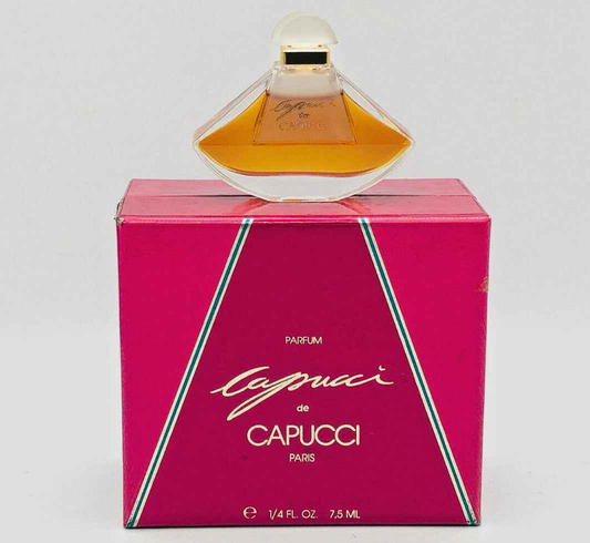Profumo Roberto Capucci Vintage in bottiglia iconica con confezione rossa elegante