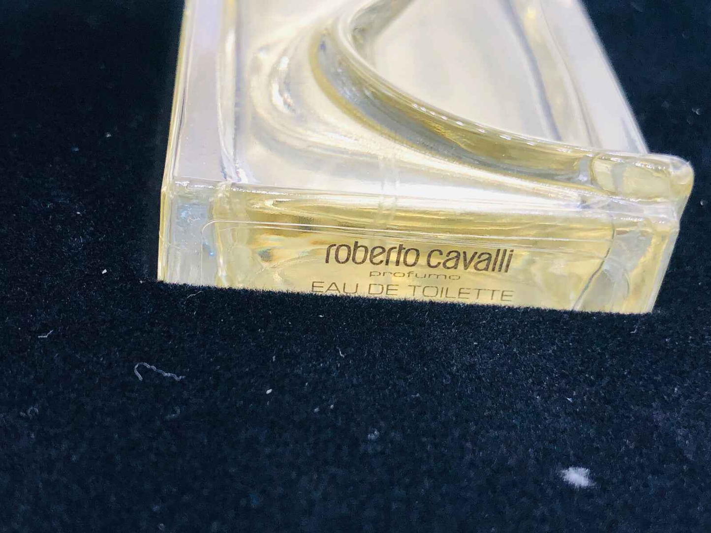 Flacone di profumo Roberto Cavalli Man Eau de Toilette con design elegante e aroma distintivo