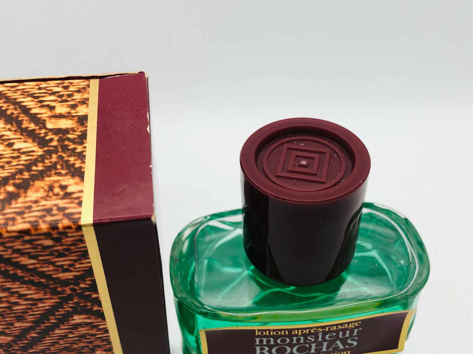 ROCHAS MONSIEUR POUR HOMME 100 ml AFTER SHAVE splash VINTAGE uomo dopobarba raro