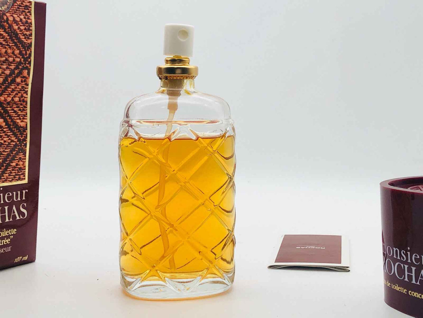 Profumo Rochas Monsieur Vintage in flacone elegante con aroma unico per una raffinata esperienza olfattiva