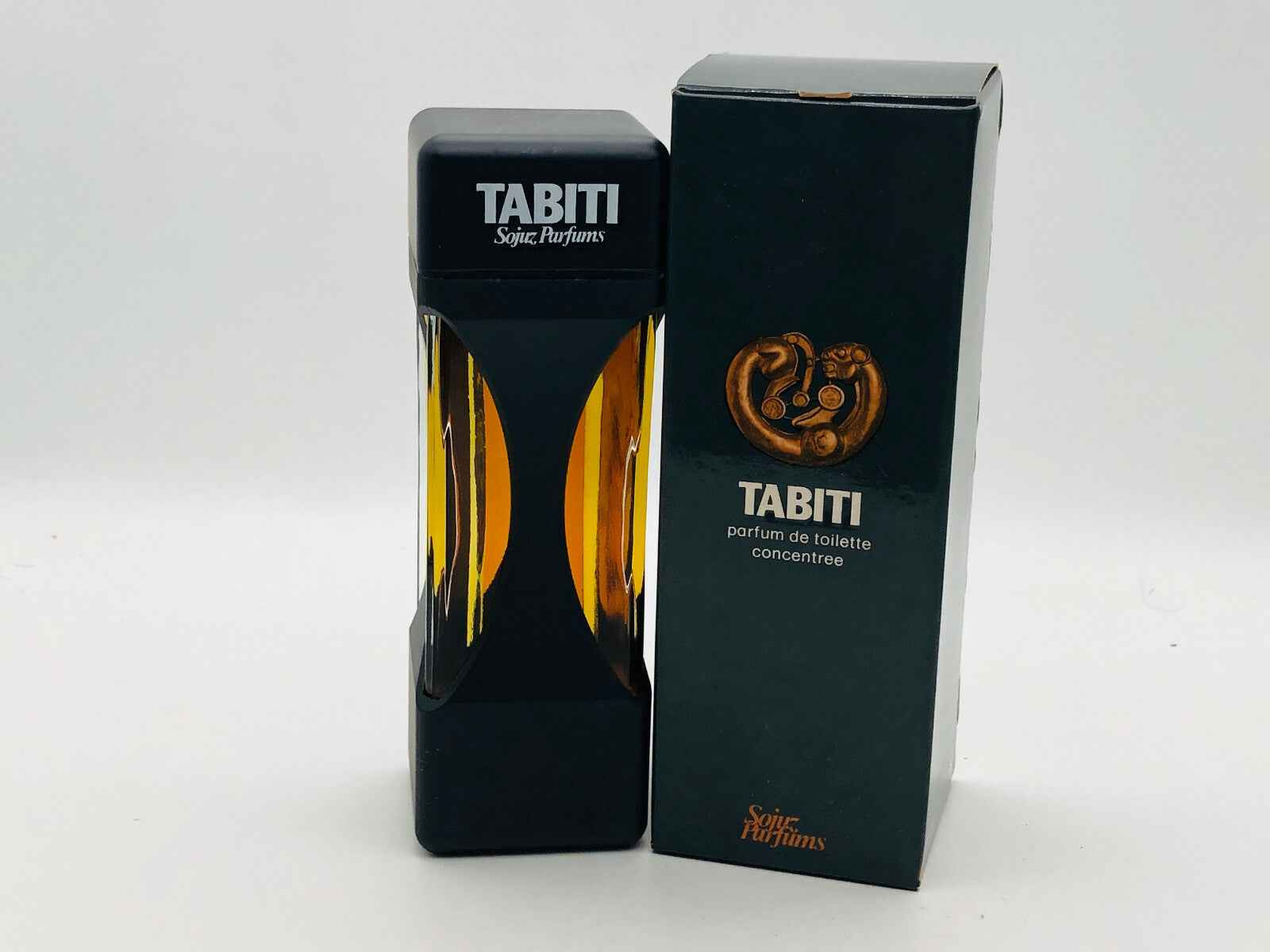 Profumo Tabiti Sojuz Vintage in confezione elegante con flacone distintivo e design moderno
