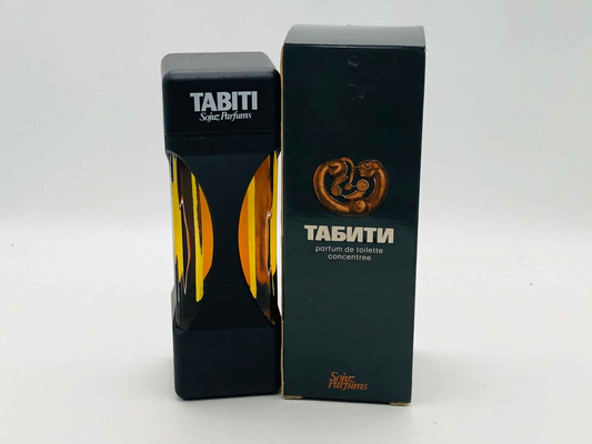 Profumo Tabiti Sojuz Vintage in bottiglia elegante con confezione originale per appassionati di profumi