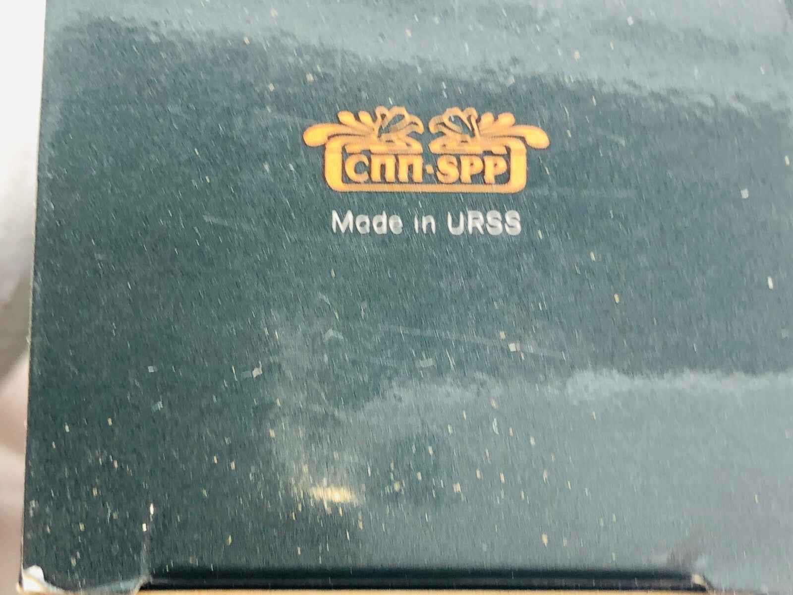 Scatola del Profumo Tabiti Sojuz Vintage con etichetta Made in URSS