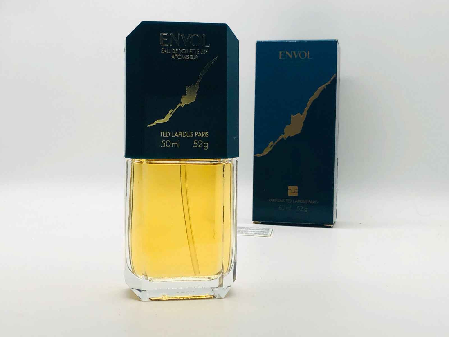 Profumo Ted Lapidus Envol Vintage in bottiglia da 50ml con elegante design e aroma raffinato