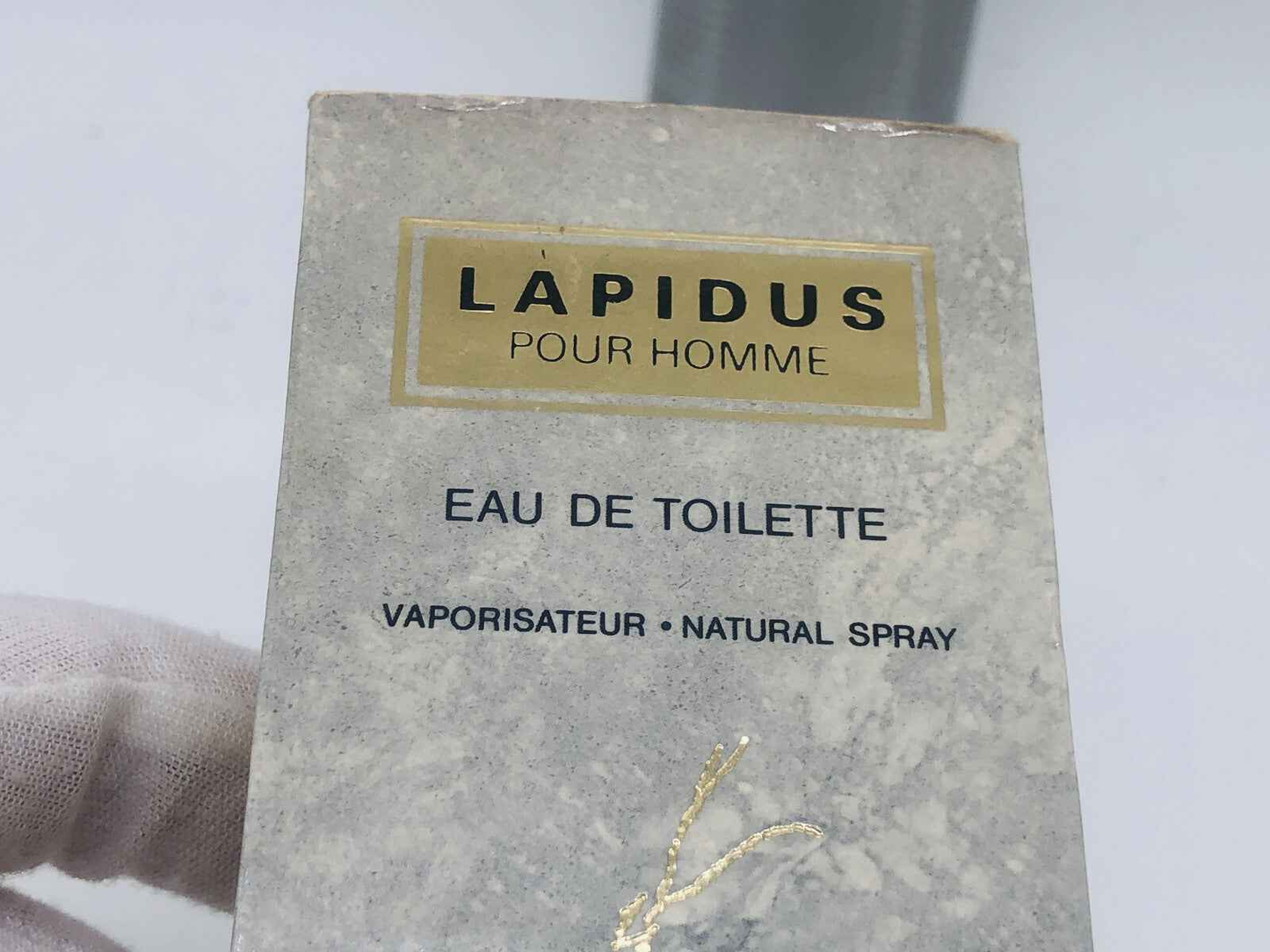 Scatola di profumo Ted Lapidus Pour Homme Eau de Toilette con vaporizzatore per uomo