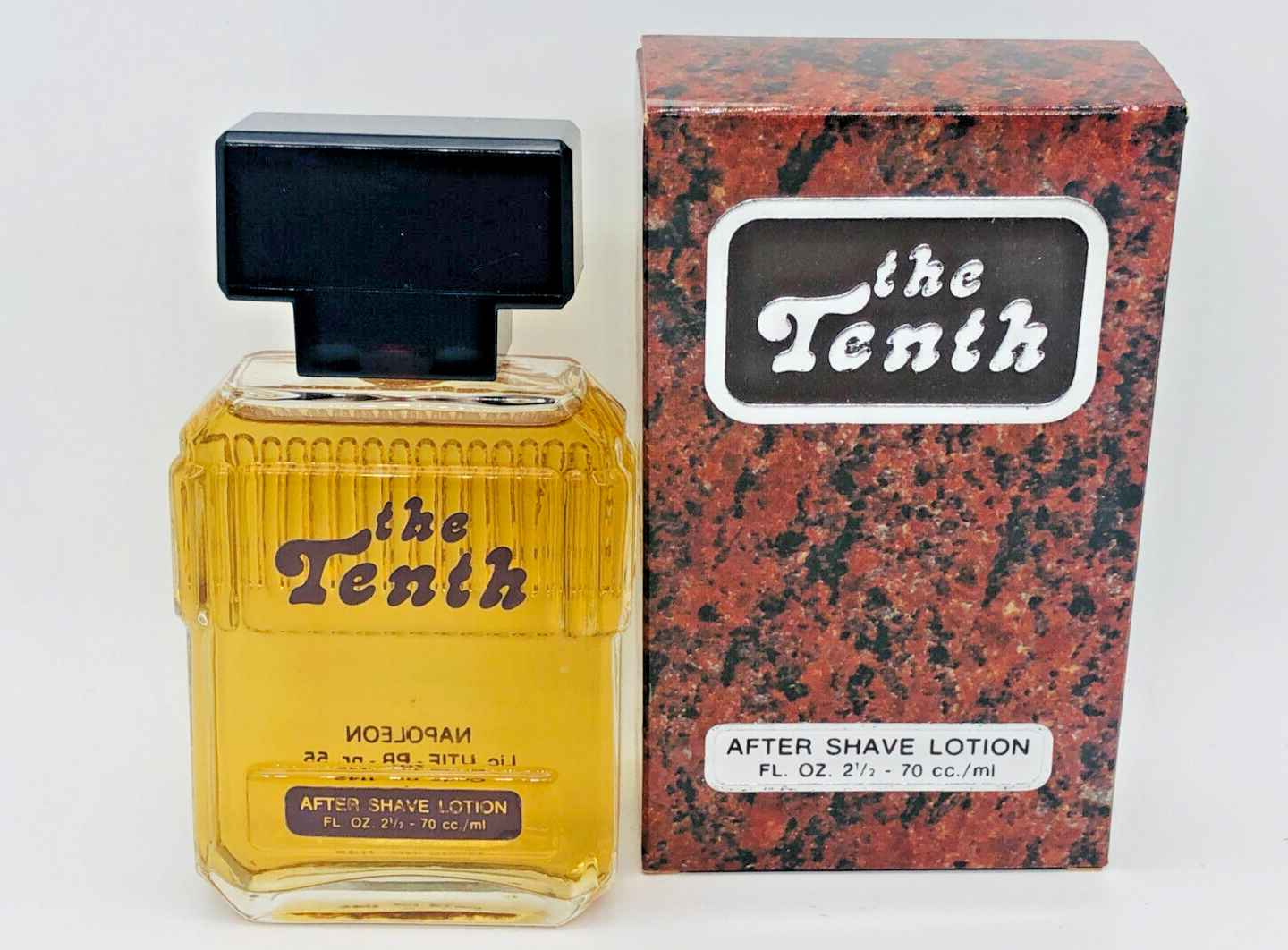 Eau de toilette The Tenth Napoleon Vintage con confezione in stile classico per dopo barba