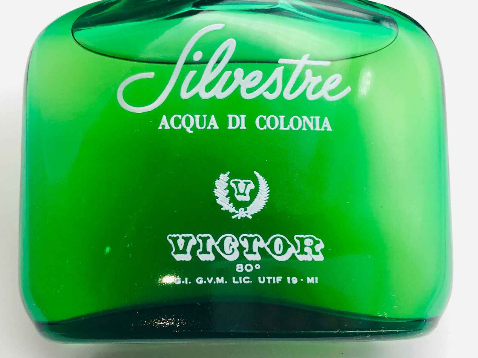 Flacone di profumo Silvestre Vintage di VICTOR in verde, acqua di colonia elegante e fresca
