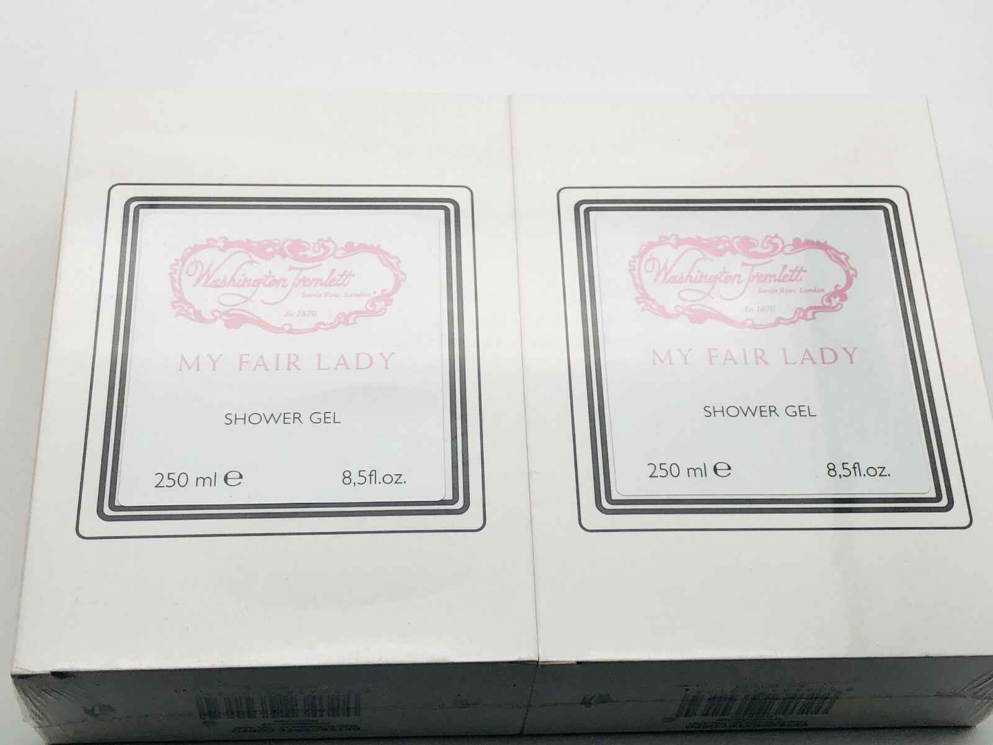 Confezione di due flaconi di gel doccia Washington Tremlett My Fair Lady da 250 ml ciascuno