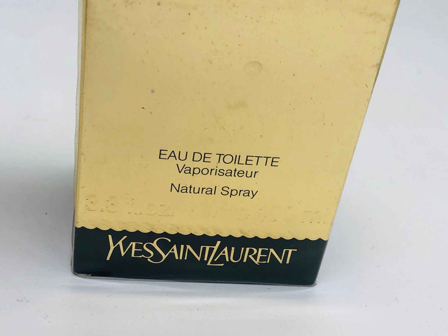 Scatola di Eau de Toilette Yves Saint Laurent con spruzzatore Natural Spray, Champagne Ysl Vintage
